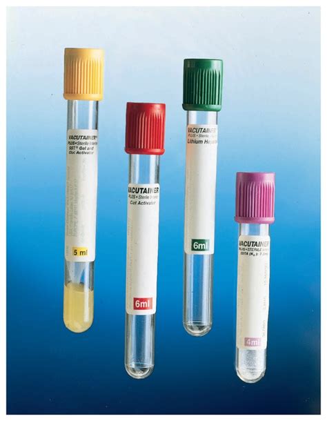 bd vacutainer sst tubes